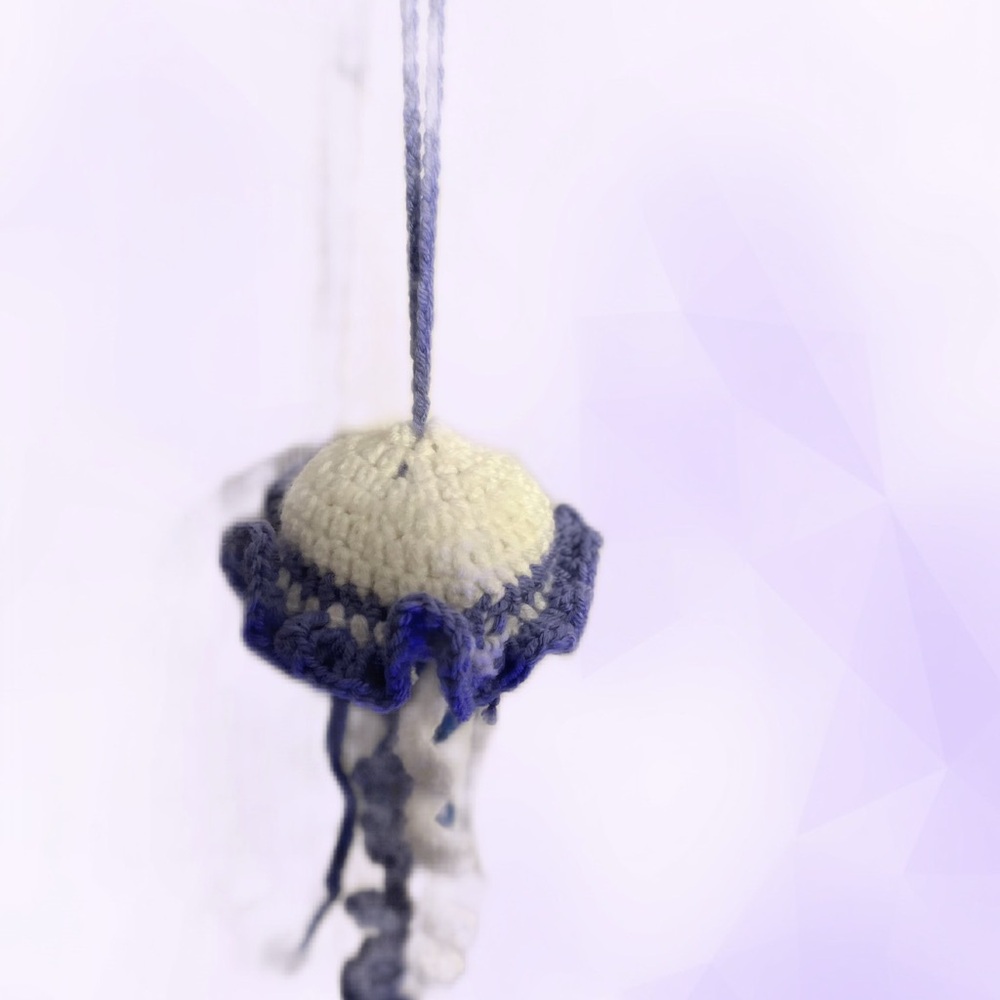 fab'rik Crochet Jellyfish Ornament
